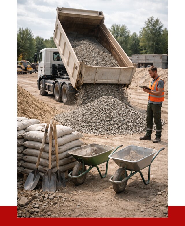 Доставка нерудных материалов в Пушкине от 1298 руб. | ПРОНЕРУДПшн