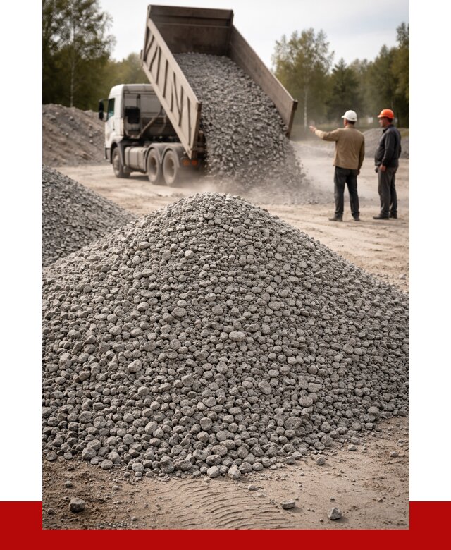 Гранитный щебень фракция 0-5 в Пушкине от 3137 руб ПРОНЕРУДПшн