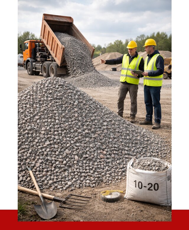 Гранитный щебень фракция 10-20 в Пушкине от 4543 руб.|ПРОНЕРУДПшн