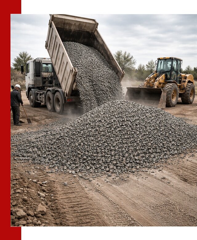 Гранитный щебень фракция 10-20 с доставкой в Пушкине