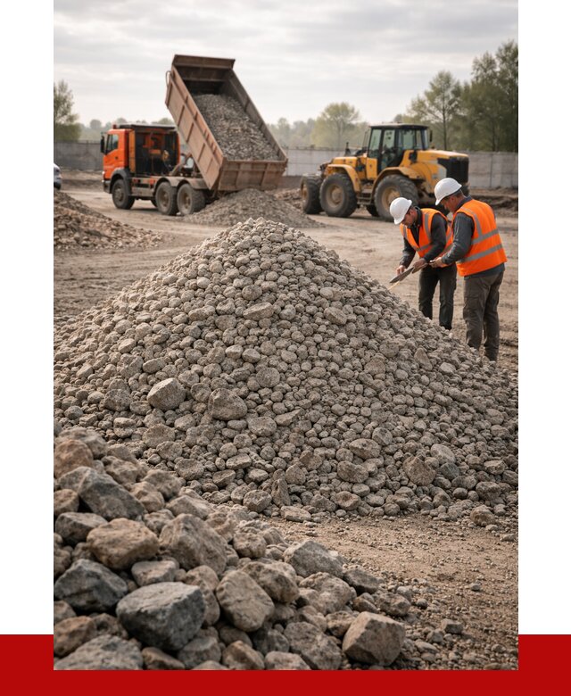 Гранитный щебень фракция 40-70 в Пушкине от 2704 руб ПРОНЕРУДПшн