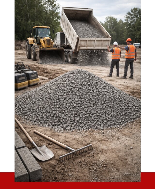 Гравийный щебень купить в Пушкине от 2380 р. ПРОНЕРУДПшн