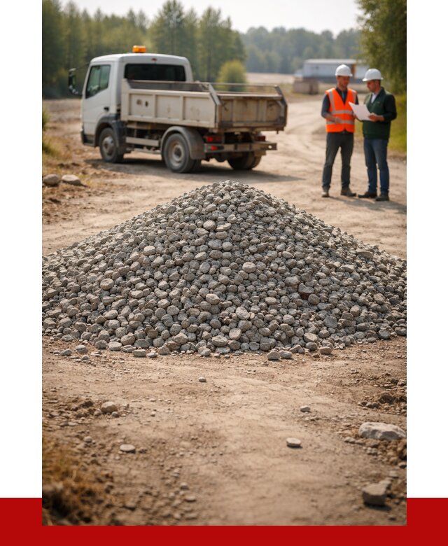 Гравийный щебень фракция 20-40 в Пушкине от 1298 р. | ПРОНЕРУДПшн