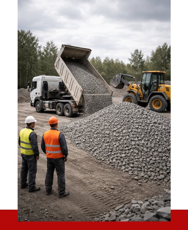 Гравийный щебень фракция 40-70 в Пушкине от 10276р | ПРОНЕРУДПшн