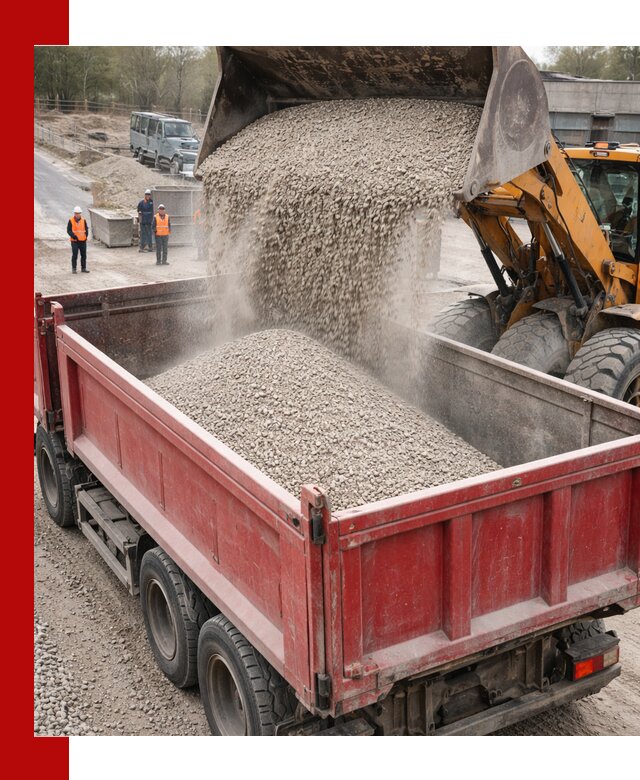 Купить известняковый щебень фракции 0-5 с доставкой в Пушкине