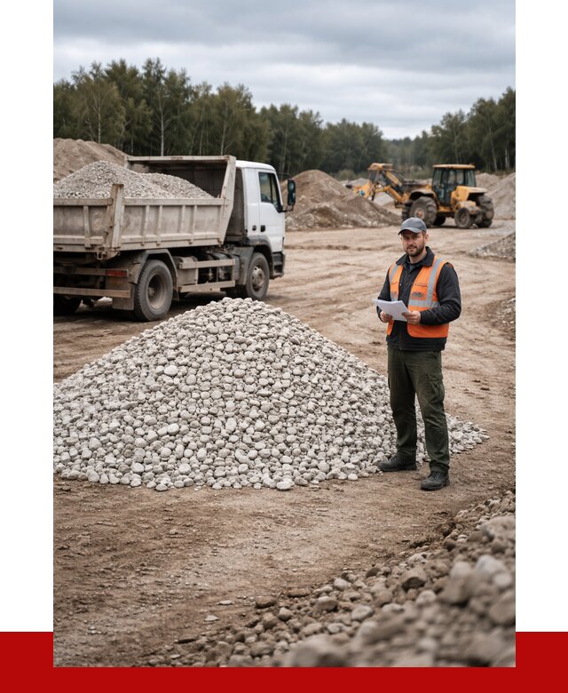 Доломитовый щебень в Пушкине купить от 2380 р., ПРОНЕРУДПшн