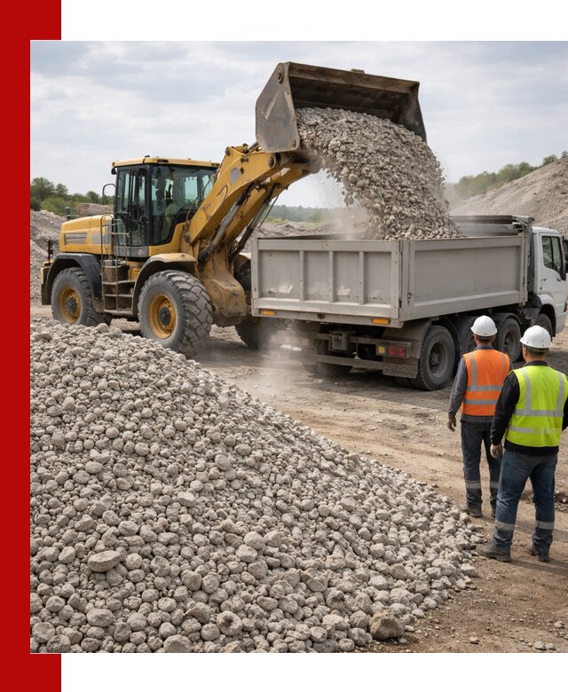 Доломитовый щебень фракция 40–71 доставка и продажа в Пушкине