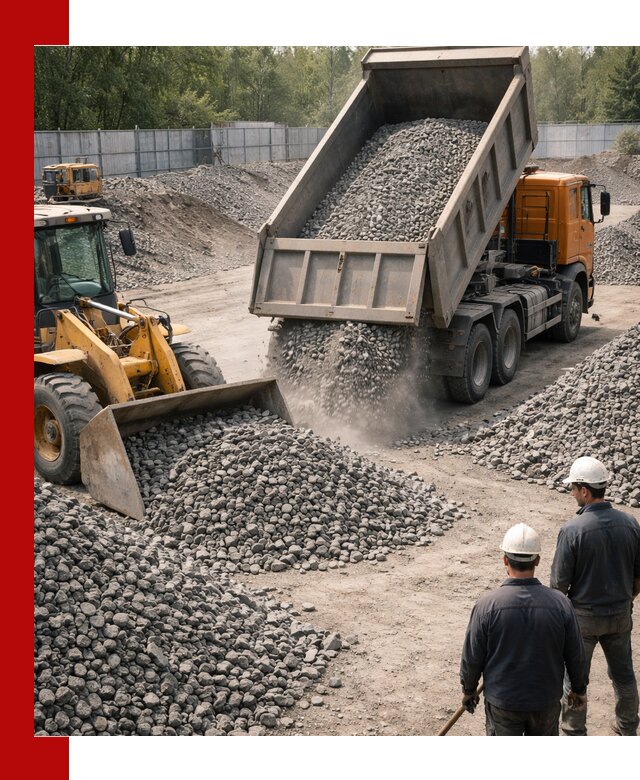 Шлаковый щебень фракция 20-40 доставка и продажа в Пушкине