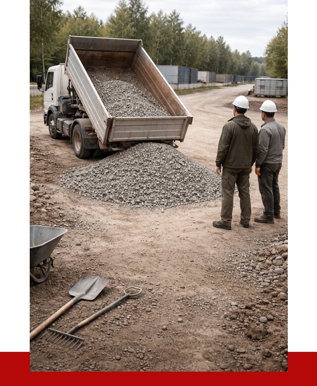 Бетонный щебень фракция 5-20 в Пушкине от 3461 р., ПРОНЕРУДПшн