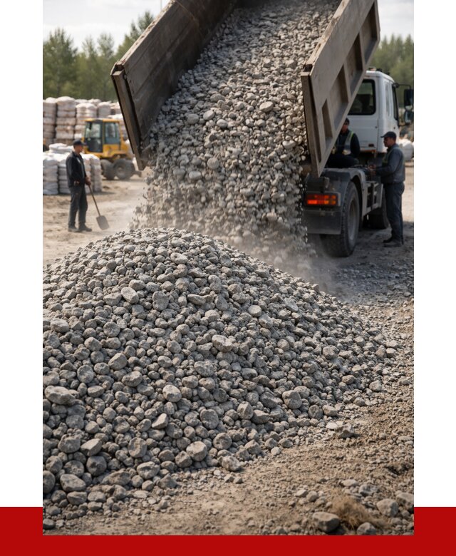 Бетонный щебень фракция 40-70 в Пушкине от 1947 р. ПРОНЕРУДПшн