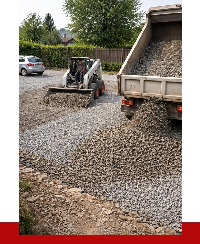 Щебень для парковки в Пушкине с доставкой от 1298 р.| ПРОНЕРУДПшн