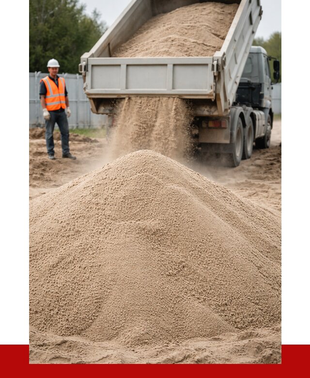 Купить сеяный песок с доставкой в Пушкине от 2380 р ПРОНЕРУДПшн