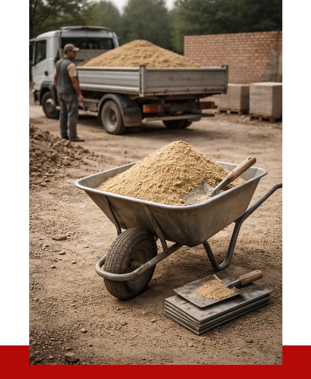 Песок для кладки в Пушкине с доставкой от 2380 р. | ПРОНЕРУДПшн