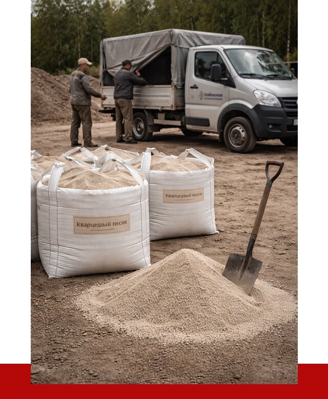 Кварцевый песок для пескоструя в Пушкине от 4868 р. | ПРОНЕРУДПшн