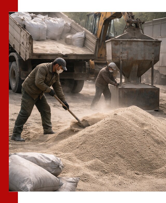 Кварцевый песок для пескоструя в Пушкине — доставка и качество