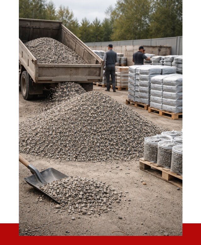 Гравий фракция 5-20 в Пушкине купить от 2488 р. ПРОНЕРУДПшн