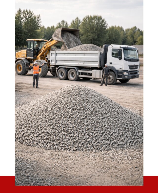 Купить мытый гравий в Пушкине от 3786 р, доставка ПРОНЕРУДПшн