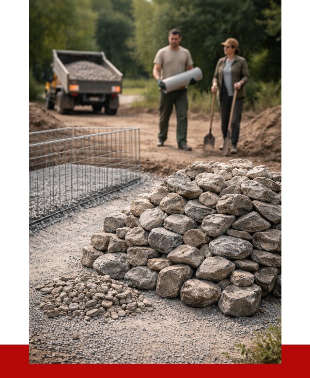 Камень для габионов фракция 100-200 в Пушкине от 5192 р. | ПРОНЕРУДПшн