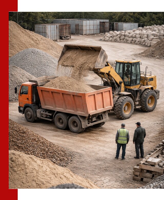 Доставка сыпучих смесей и смесей для стройки в Пушкине