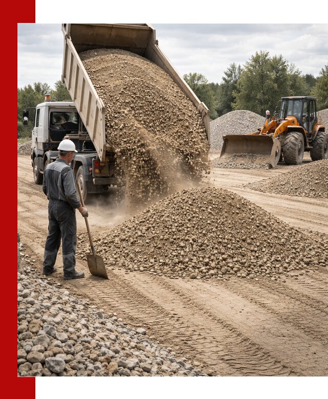 Доставка щпс С3 в Пушкине самосвалами и бортовыми грузовиками