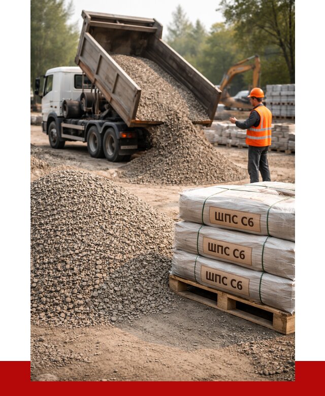 ЩПС С6 в Пушкине с доставкой от 2380 р. за куб | ПРОНЕРУДПшн