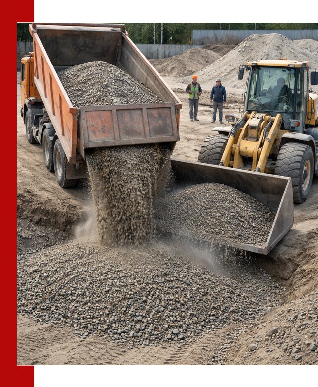 Доставка щпс С9 самосвалами по выгодным тарифам в Пушкине