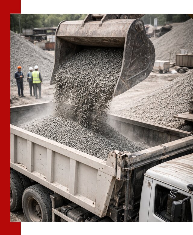 Отсев и крошка для строительства и дорожных работ в Пушкине