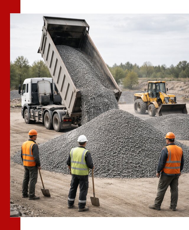 Доставка и продажа гранитной крошки в Пушкине