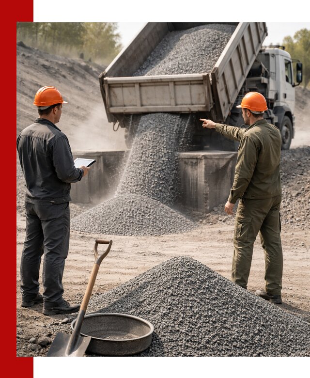 Гранитная крошка фракция 2-5 доставка в Пушкине