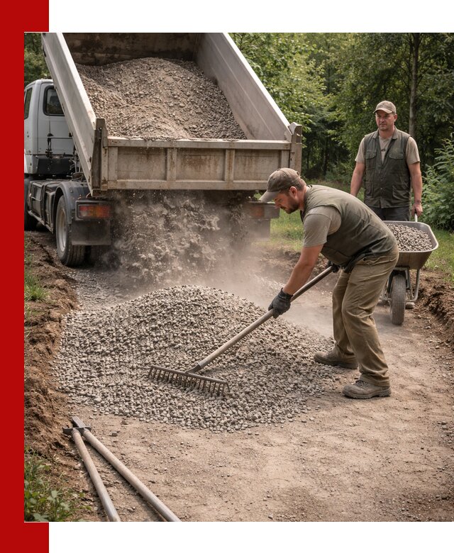 Каменная крошка для дорожек с доставкой в Пушкине