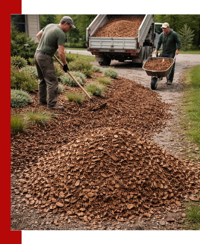 Крошка для мульчирования с доставкой в Пушкине