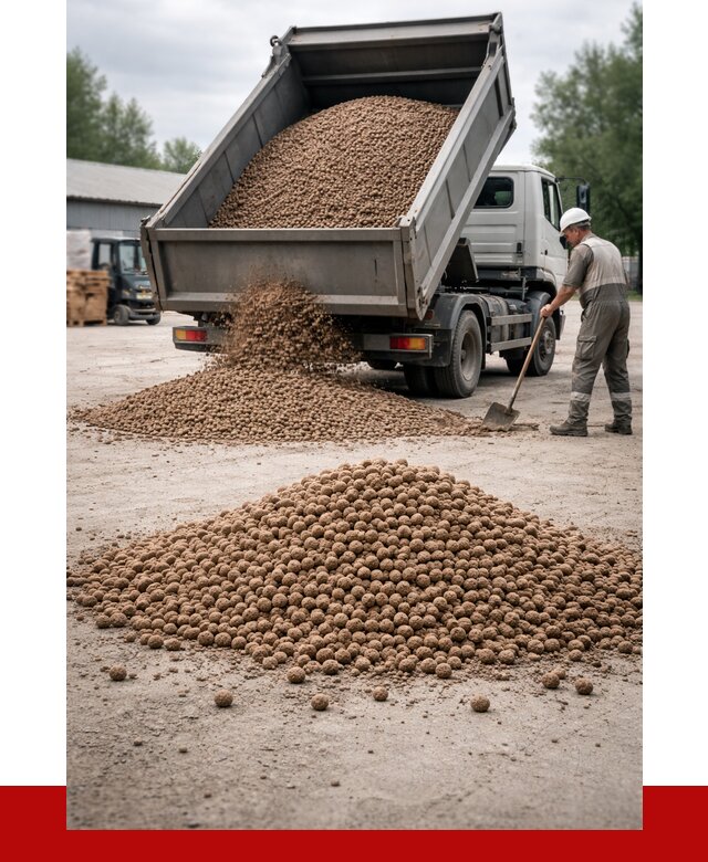 Керамзит с доставкой в Пушкине от 4543 р. за м3 | ПРОНЕРУДПшн