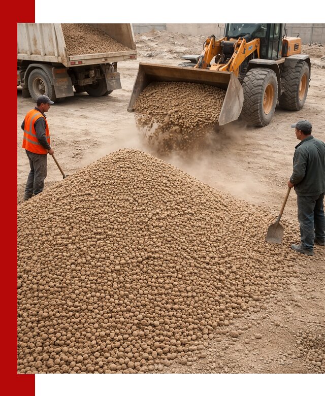 Керамзит фракция 10-20 с доставкой в Пушкине