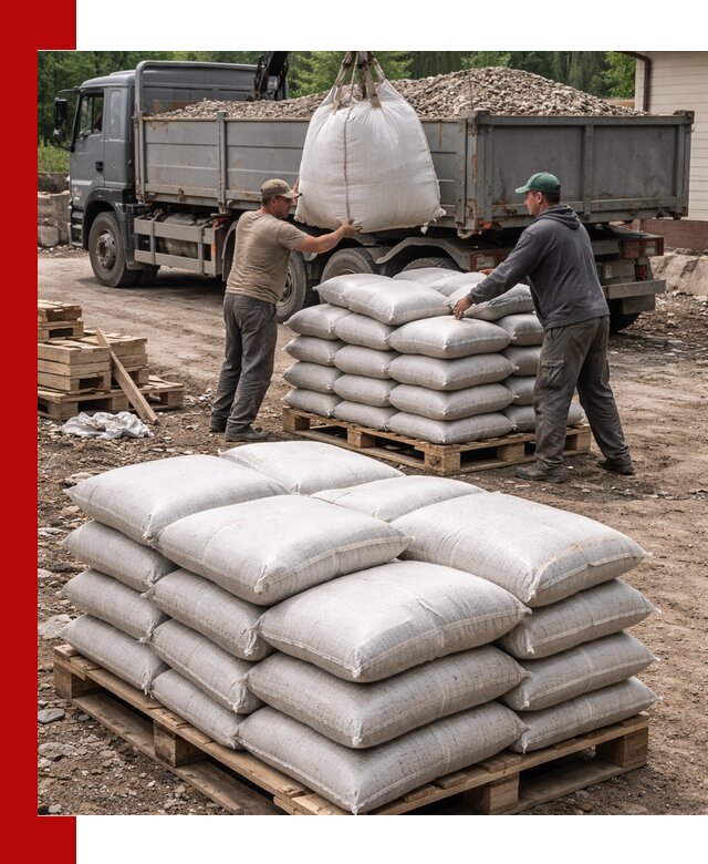 Керамзит в мешках с доставкой в Пушкине от компании-поставщика