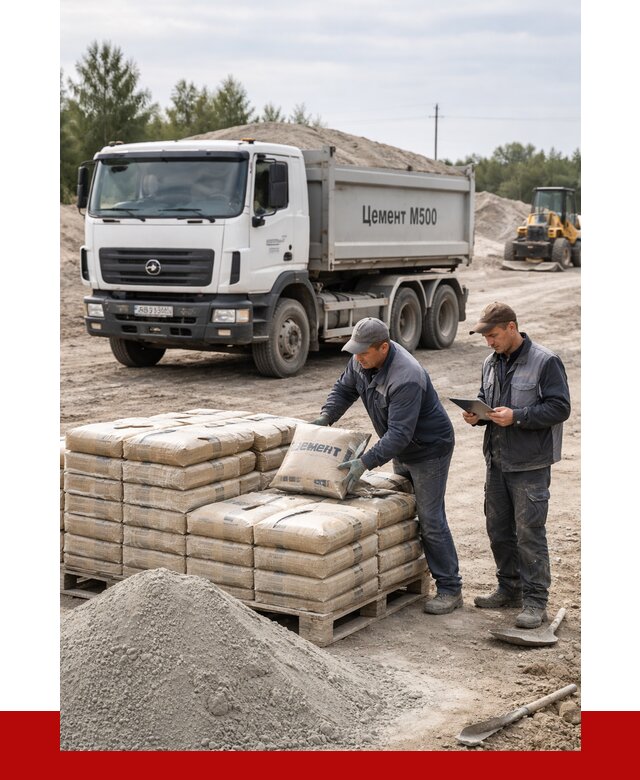 Купить цемент м500 с доставкой в Пушкине от 5625 р. | ПРОНЕРУДПшн