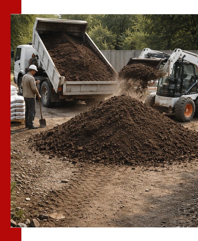 Доставка растительного грунта в Пушкине от производителя оптом и в розницу