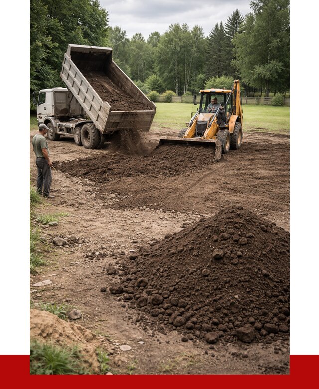Грунт для выравнивания участка в Пушкине от 1298 р. | ПРОНЕРУДПшн