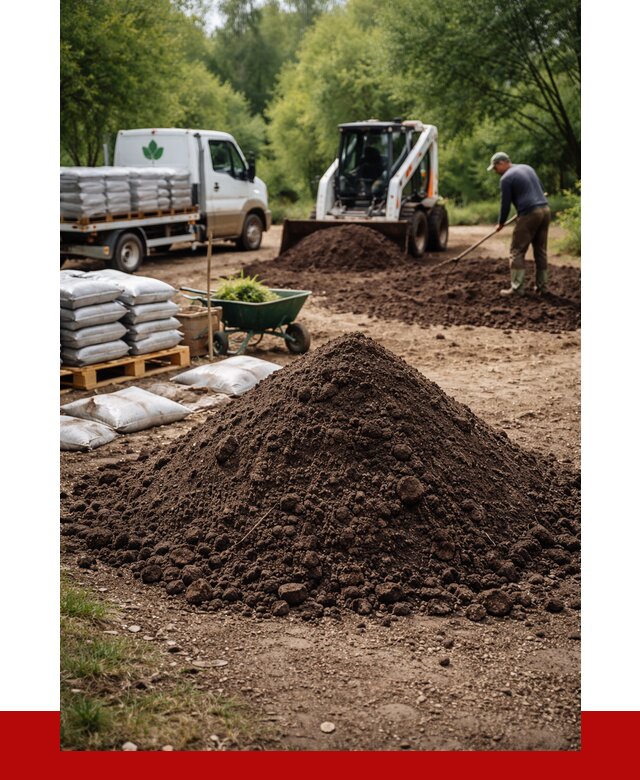 Грунт для озеленения с доставкой в Пушкине от 1947 р. | ПРОНЕРУДПшн