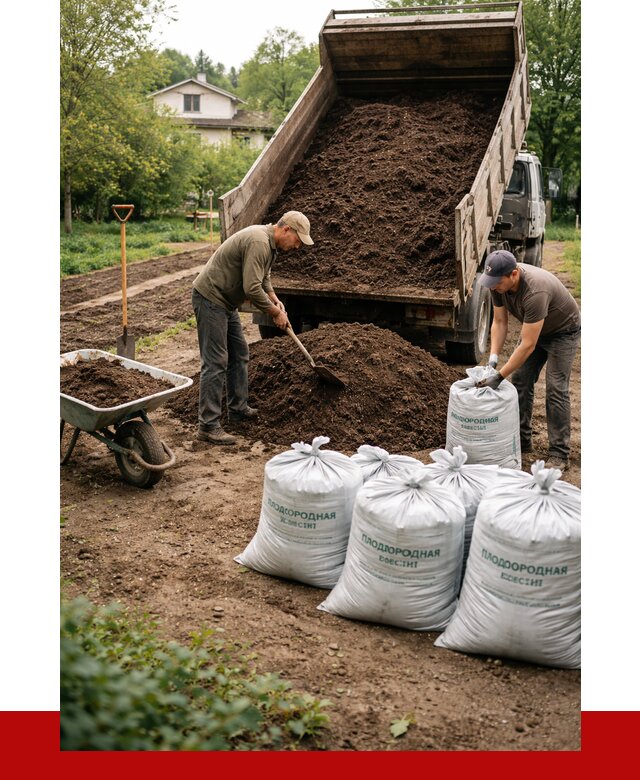 Плодородная смесь в Пушкине от 4543 р./куб с доставкой | ПРОНЕРУДПшн