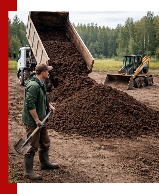 Купить верховой торф с доставкой в Пушкине для садоводства и растений