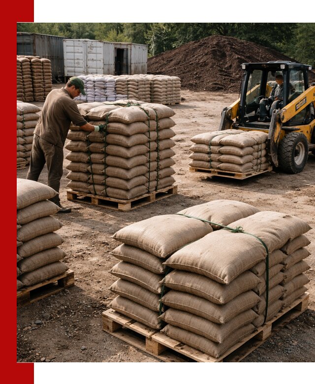 Доставка торфа в мешках по выгодным ценам в Пушкине