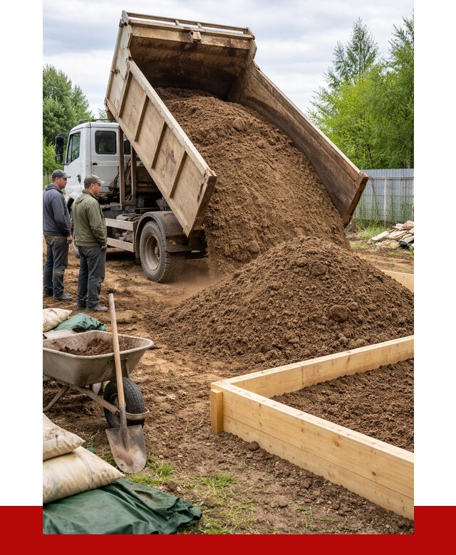 Торфо песчаная смесь в Пушкине с доставкой от 2001 р. | ПРОНЕРУДПшн