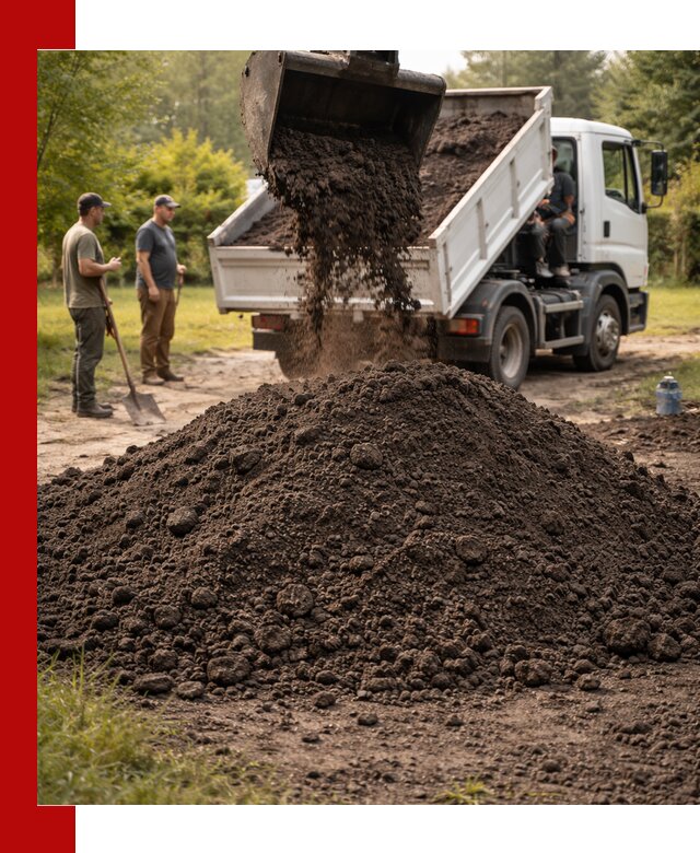 Доставка и продажа чернозема в Пушкине оптом и в розницу