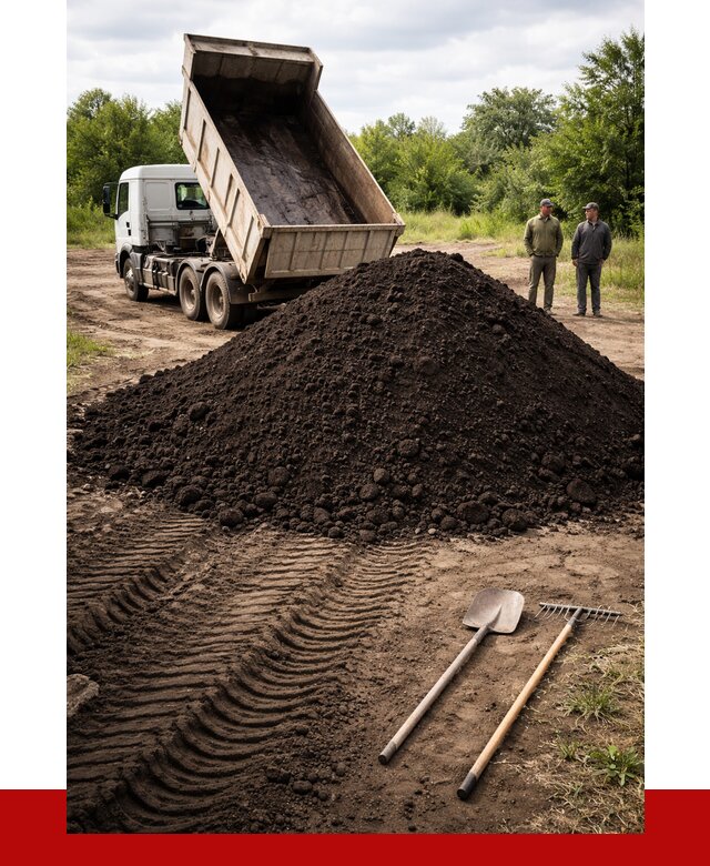 Купить чернозем навалом в Пушкине от 1298 р. за куб | ПРОНЕРУДПшн