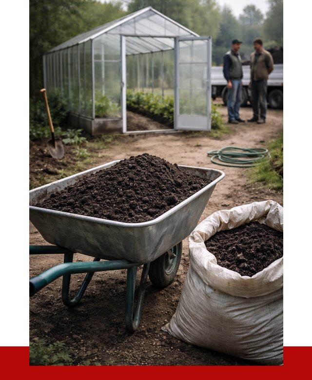 Чернозем для теплицы в Пушкине с доставкой от 1623 р. | ПРОНЕРУДПшн