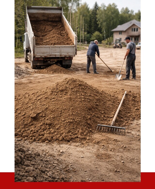 Суглинок для планировки в Пушкине с доставкой от 4543 р. | ПРОНЕРУДПшн