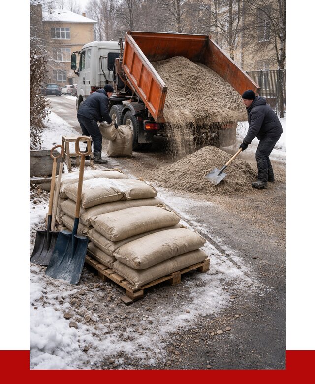 Противогололедные материалы оптом в Пушкине от 4543 р. | ПРОНЕРУДПшн