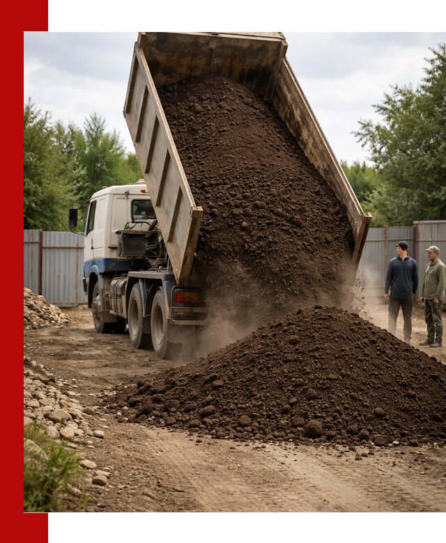 Доставка самосвалом 10 кубов в Пушкине быстро и надёжно