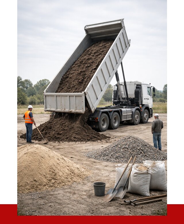 Доставка самосвалом 30 кубов в Пушкине от 9194 р. | ПРОНЕРУДПшн