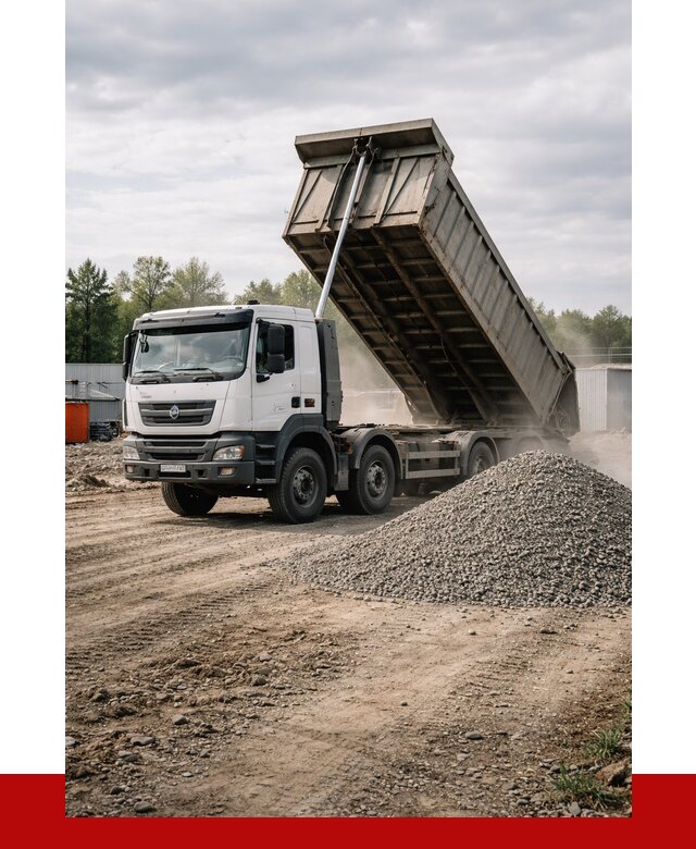 Доставка самосвалом 40 кубов в Пушкине от 9735 р. | ПРОНЕРУДПшн